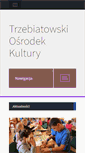 Mobile Screenshot of kultura.trzebiatow.pl