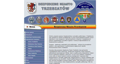 Desktop Screenshot of bezpieczny.trzebiatow.pl
